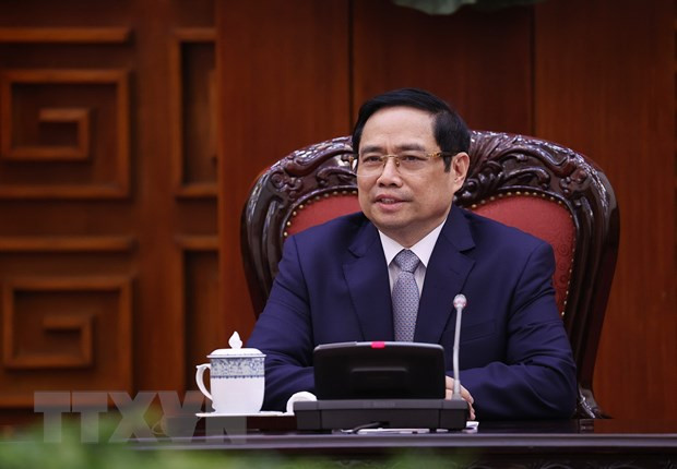 越南与泰国政府总理就越泰建交45周年互致贺电 ảnh 1