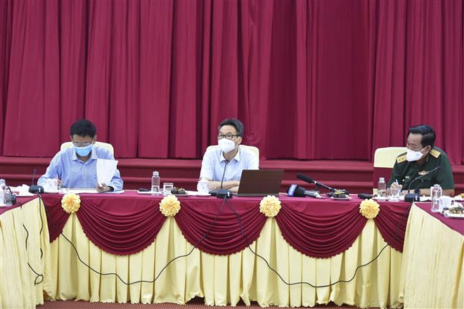 武德儋副总理:朔庄省须尽快发现疫情来袭 坚决防止疫情向社区蔓延 ảnh 1 武德儋副总理:朔庄省须尽快发现疫情来袭 坚决防止疫情向社区蔓延 ảnh 1