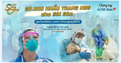 在美越南青年积极开展为胡志明市援助的系列活动 ảnh 1 在美越南青年积极开展为胡志明市援助的系列活动 ảnh 1