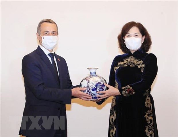 瑞士国庆和越南与瑞士建交50周年纪念活动在河内举行 ảnh 2