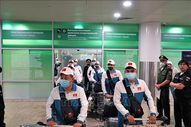 越南人民军代表团参加2021年国际军事比赛 ảnh 2 越南人民军代表团参加2021年国际军事比赛 ảnh 2