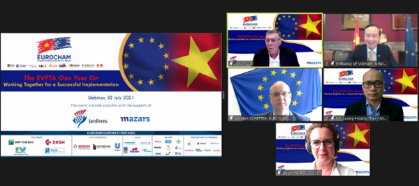 2021年前6个月越南与欧盟贸易同比增长18%以上 ảnh 1