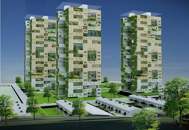 越南应兴建更多绿色大厦 有效保护环境 ảnh 1 越南应兴建更多绿色大厦 有效保护环境 ảnh 1