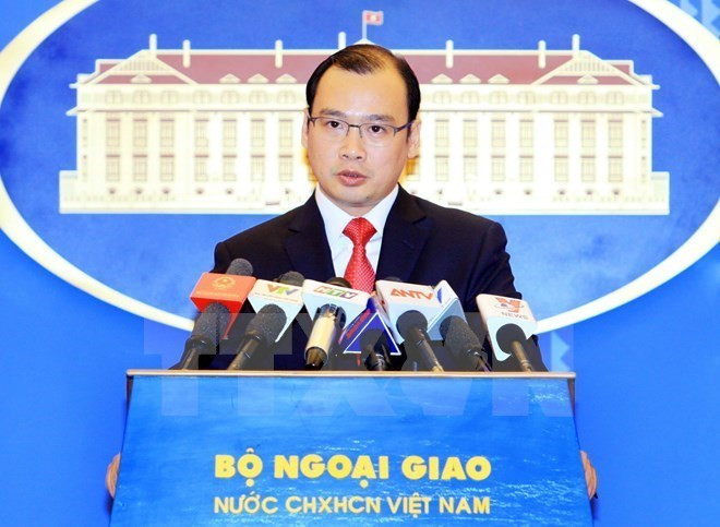 外交部发言人:关于落实DOC的第十二次东盟-中国高官会将于6日在下龙市举行 ảnh 1 外交部发言人:关于落实DOC的第十二次东盟-中国高官会将于6日在下龙市举行 ảnh 1