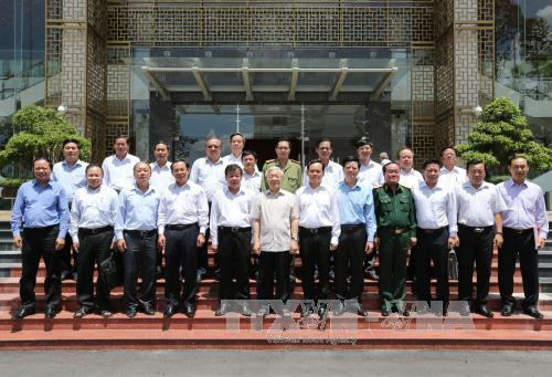 阮富仲总书记:西宁省应有效发挥各项优势与潜力以推动当地经济社会发展 ảnh 1 阮富仲总书记:西宁省应有效发挥各项优势与潜力以推动当地经济社会发展 ảnh 1