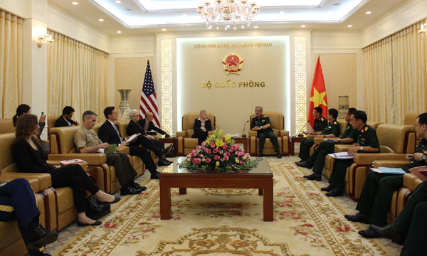 越南国防部领导人会见国际客人 ảnh 1 越南国防部领导人会见国际客人 ảnh 1