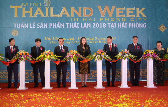 泰国产品周活动在海防市举行 ảnh 1 泰国产品周活动在海防市举行 ảnh 1