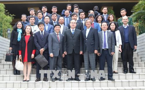 胡志明市委书记阮善仁对日本进行访问 ảnh 2 胡志明市委书记阮善仁对日本进行访问 ảnh 2