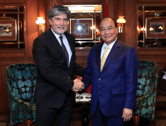 政府总理阮春福会见新西兰各家企业领导 ảnh 3 政府总理阮春福会见新西兰各家企业领导 ảnh 3