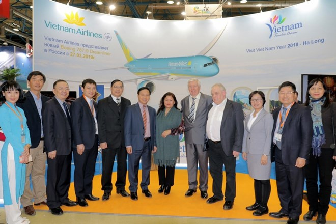 越南参加2018年第25届莫斯科国际旅游观光展览会 ảnh 1 越南参加2018年第25届莫斯科国际旅游观光展览会 ảnh 1