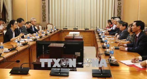 胡志明市希望与JICA合作展开重点项目 ảnh 2 胡志明市希望与JICA合作展开重点项目 ảnh 2