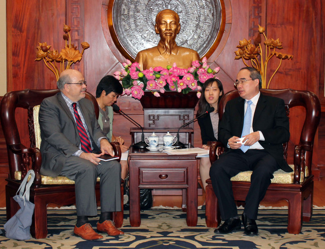 胡志明市与国际货币基金组织加强合作关系 ảnh 1 胡志明市与国际货币基金组织加强合作关系 ảnh 1
