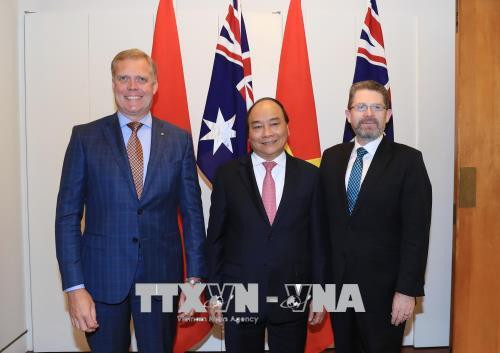 政府总理阮春福会见澳大利亚参众两院议长 ảnh 1 政府总理阮春福会见澳大利亚参众两院议长 ảnh 1