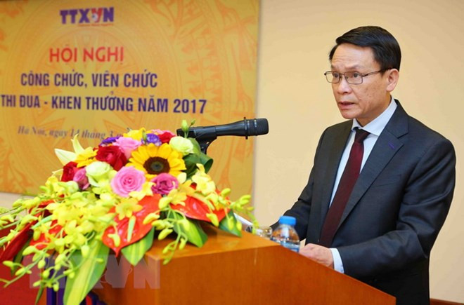 越通社社长阮德利:集中精力提高越南通讯社新闻报道质量和效果 ảnh 2 越通社社长阮德利:集中精力提高越南通讯社新闻报道质量和效果 ảnh 2