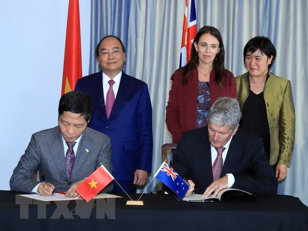 越南政府总理阮春福圆满结束对新西兰的正式访问 ảnh 2 越南政府总理阮春福圆满结束对新西兰的正式访问 ảnh 2