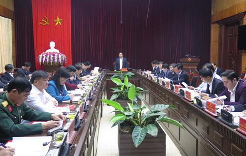 越共中央组织部部长范明正莅临奠边省调研 ảnh 1