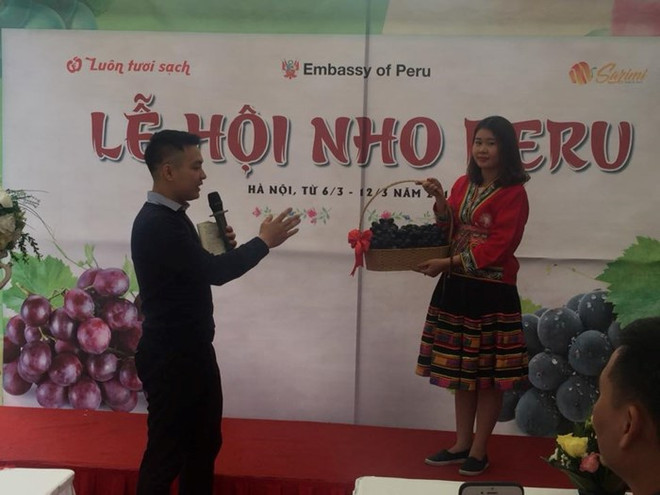 秘鲁葡萄周在河内开幕 ảnh 1 秘鲁葡萄周在河内开幕 ảnh 1