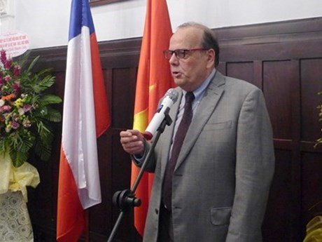 智利驻越南大使荣获“致力于各民族和平友谊”纪念章 ảnh 1 智利驻越南大使荣获“致力于各民族和平友谊”纪念章 ảnh 1