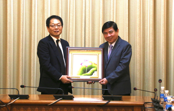 胡志明市希望与JICA合作展开重点项目 ảnh 1 胡志明市希望与JICA合作展开重点项目 ảnh 1