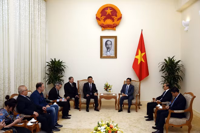 越南政府副总理武德儋会见世界国际象棋联合会主席柳姆日诺夫 ảnh 2 越南政府副总理武德儋会见世界国际象棋联合会主席柳姆日诺夫 ảnh 2