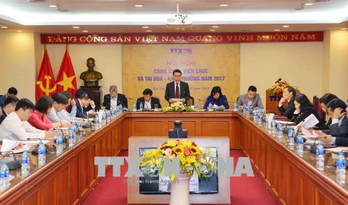 越通社社长阮德利:集中精力提高越南通讯社新闻报道质量和效果 ảnh 1 越通社社长阮德利:集中精力提高越南通讯社新闻报道质量和效果 ảnh 1