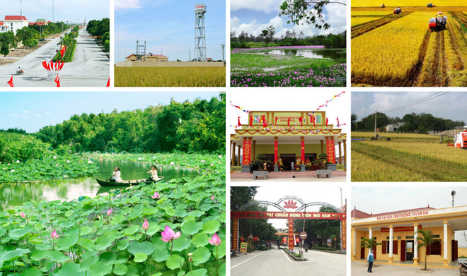 越南调整2018年新农村建设目标 ảnh 1 越南调整2018年新农村建设目标 ảnh 1