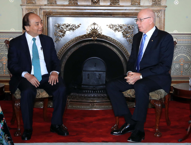 政府总理阮春福会见新南威尔士州领导 ảnh 2 政府总理阮春福会见新南威尔士州领导 ảnh 2