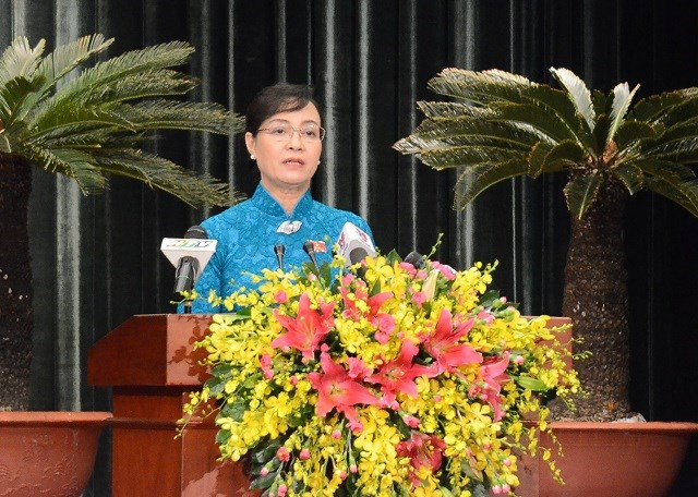 第九届胡志明市人民议会第七次会议在胡志明市拉开序幕 ảnh 1