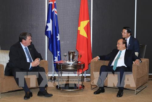 阮春福总理会见正对越南进行投资的澳大利亚企业领导代表 ảnh 1 阮春福总理会见正对越南进行投资的澳大利亚企业领导代表 ảnh 1