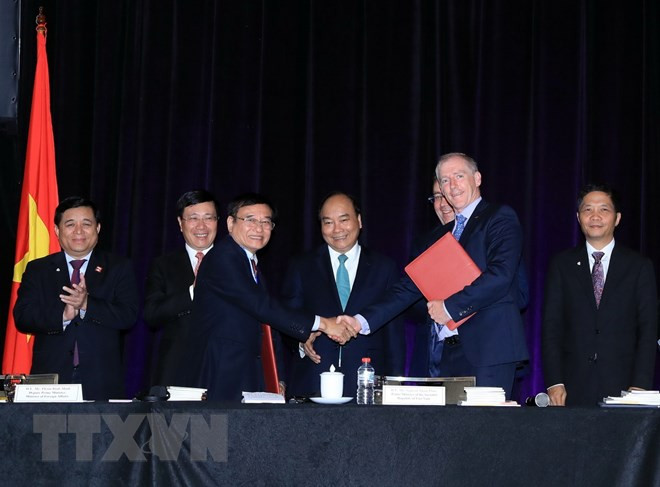 阮春福出席越南—澳大利亚企业论坛 ảnh 2 阮春福出席越南—澳大利亚企业论坛 ảnh 2