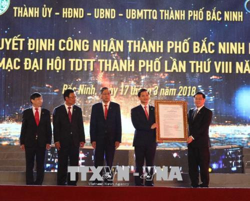 王廷惠:北宁市加大经济结构调整力度 维持北部和全国增长极之一的地位 ảnh 1 王廷惠:北宁市加大经济结构调整力度 维持北部和全国增长极之一的地位 ảnh 1