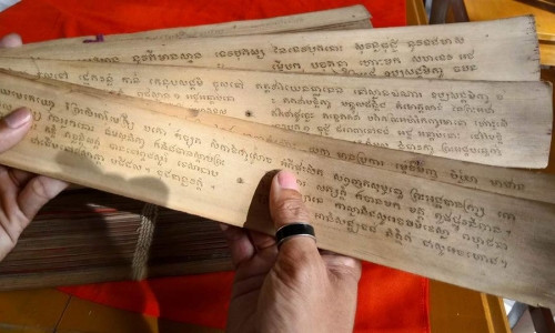 推进高棉族贝叶棕刻写遗产数字化 ảnh 1