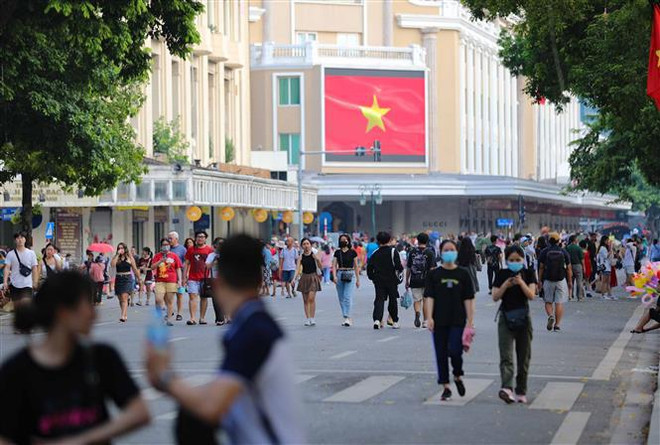 九·二国庆假期河内接待游客达42.27万人次 ảnh 1 九·二国庆假期河内接待游客达42.27万人次 ảnh 1