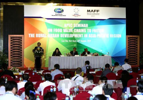 2017年APEC会议：大力推动食品价值链 促进亚太地区农村与城市发展 ảnh 1