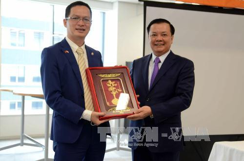 越南财政部长丁进勇对日本进行工作访问 ảnh 1 越南财政部长丁进勇对日本进行工作访问 ảnh 1