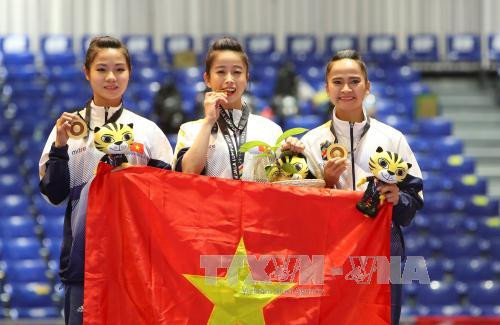 第29届东南亚运动会：27日越南体育代表团再夺一金三银 ảnh 1