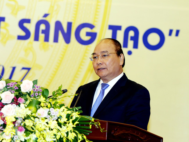 阮春福:激发创新兴趣 培养智慧才能 把越南建设成繁荣富强的国家 ảnh 1 阮春福:激发创新兴趣 培养智慧才能 把越南建设成繁荣富强的国家 ảnh 1