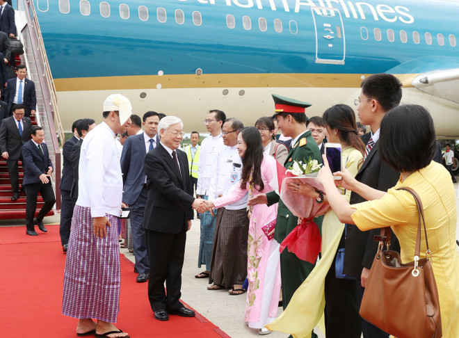 把越缅友谊和多方面合作关系推向新高度 ảnh 1 把越缅友谊和多方面合作关系推向新高度 ảnh 1