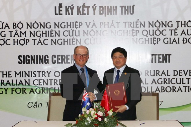 2017年APEC会议:越南与澳大利亚承诺在农业研究领域建立长期合作 ảnh 1 2017年APEC会议:越南与澳大利亚承诺在农业研究领域建立长期合作 ảnh 1