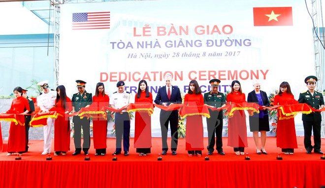 美国援建越南教学楼 提升参与联合国维和行动的部队培训质量 ảnh 1