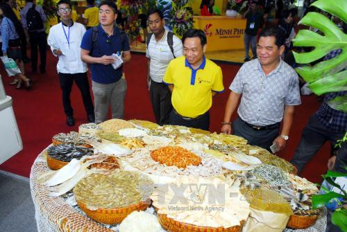 2017年越南国际水产与加工机械展吸引200多家水产类企业参展 ảnh 1