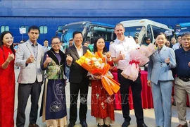 广宁省迎来今年邮轮旅游季首趟北海—下龙国际邮轮