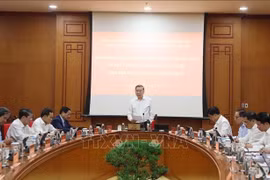 会议场景。图自越通社