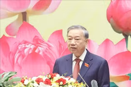 越共中央总书记苏林。图自越通社
