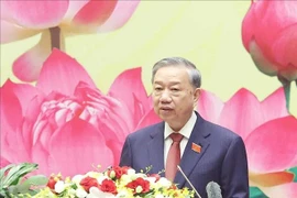 越共中央总书记苏林。图自越通社
