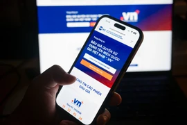 首次拍卖双字符国家域名 “.vn”。图自越通社