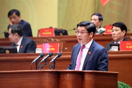 顺化市委副书记阮志才。图自越通社
