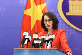 越南外交部发言人范秋姮。图自越通社