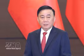 越共中央书记处常务书记陈锦秀。图自越通社