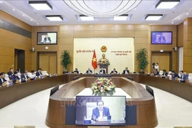 会议现场。图自越通社